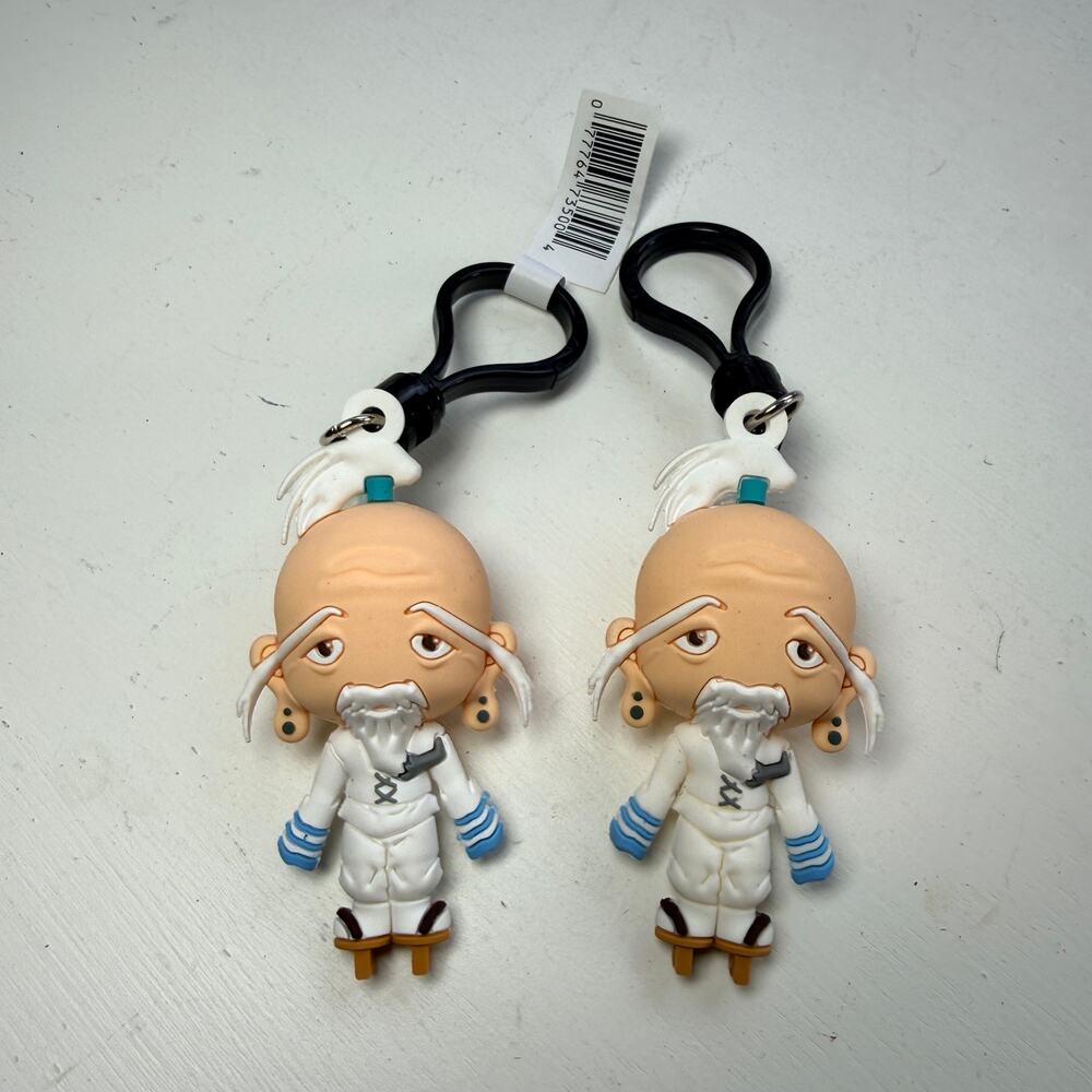 Hunter x Hunter Isaac Netero 3D Foam Bag Clip Keychain Monogram Series 1